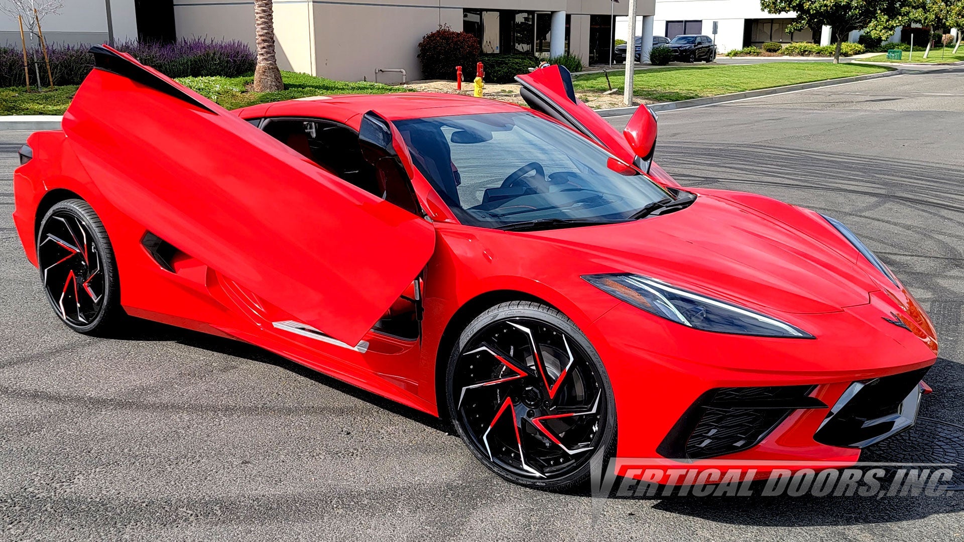 Chevrolet Corvette C8 2020-2023 ZLR Door Conversion Kit by Vertical Doors, Inc.