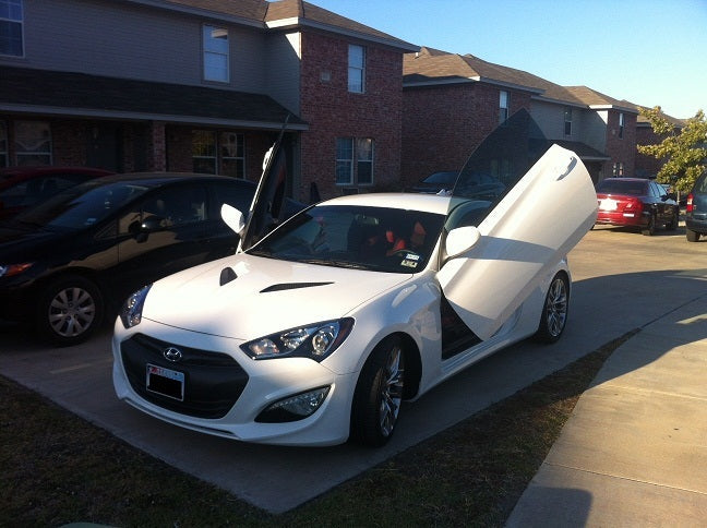 Hyundai Genesis Coupe 2009-2015 Vertical Doors