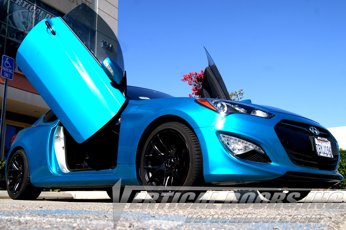 Hyundai Genesis Coupe 2009-2015 Vertical Doors