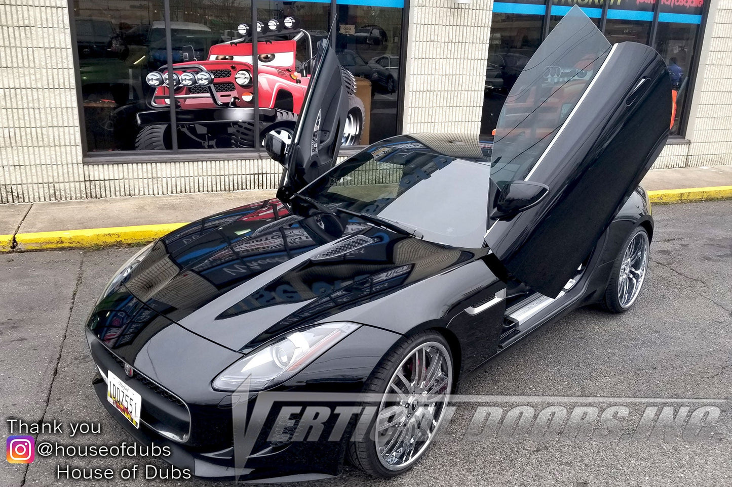 Jaguar F-TYPE 2014-2020 Vertical Doors