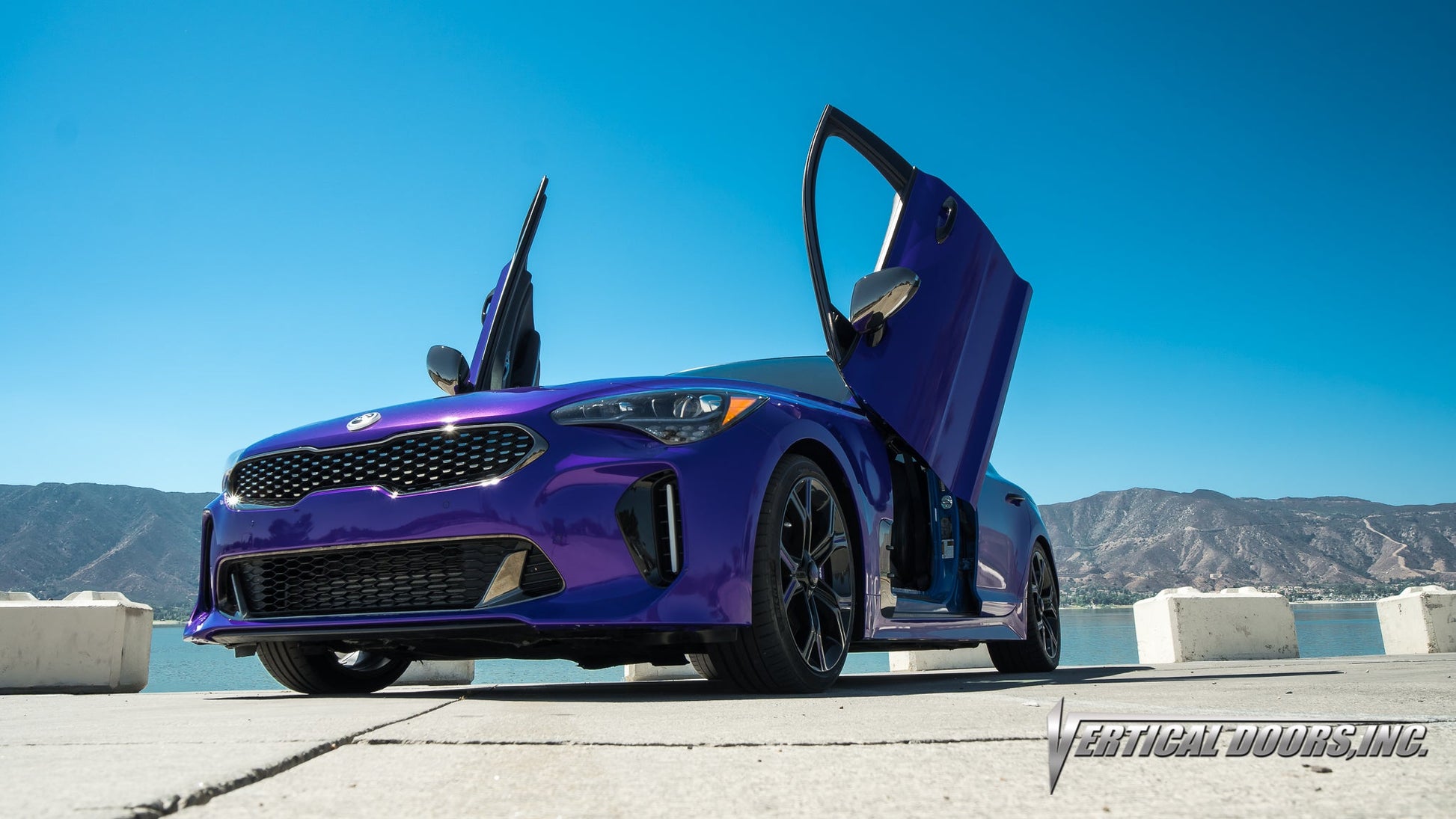 Kia Stinger 2018-2021 Vertical Lambo Doors Conversion Kit