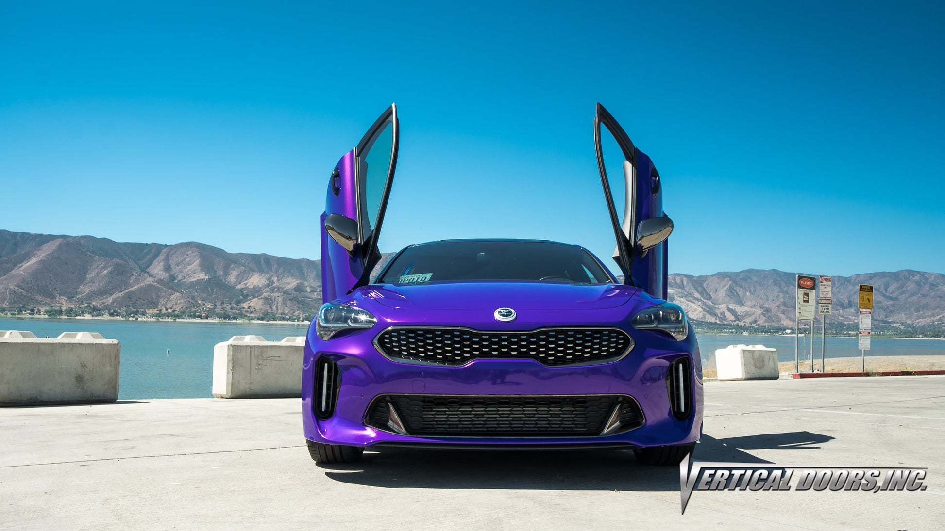 Kia Stinger 2018-2021 Vertical Lambo Doors Conversion Kit