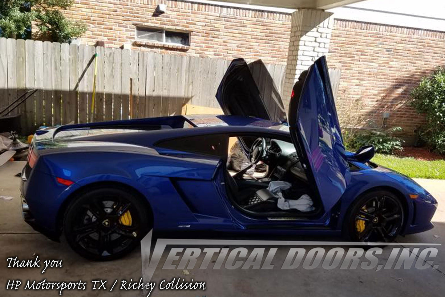Lamborghini Gallardo 2003-2014 Vertical Doors Kit