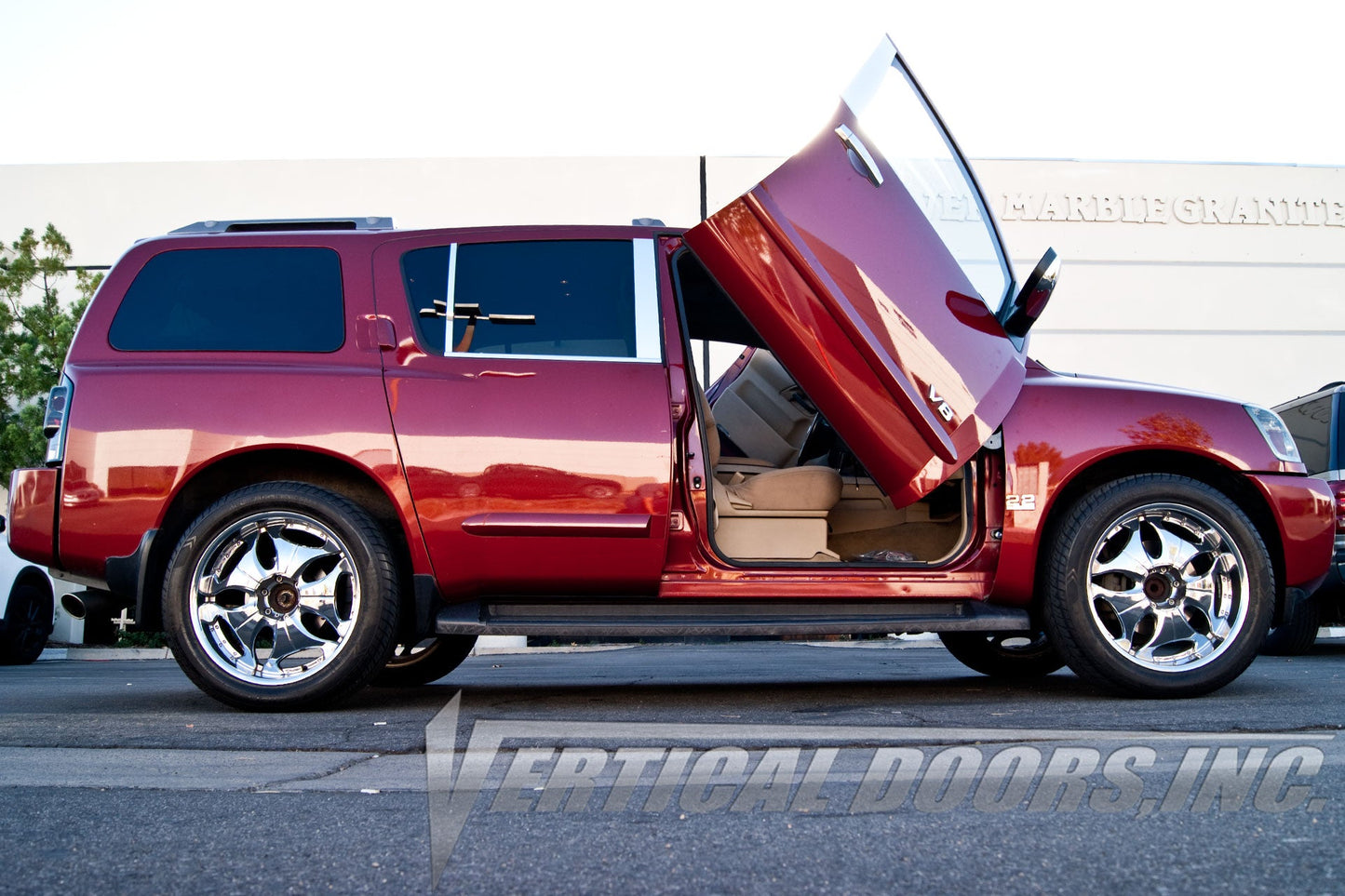 Nissan Armada 2003-2015 Vertical Doors