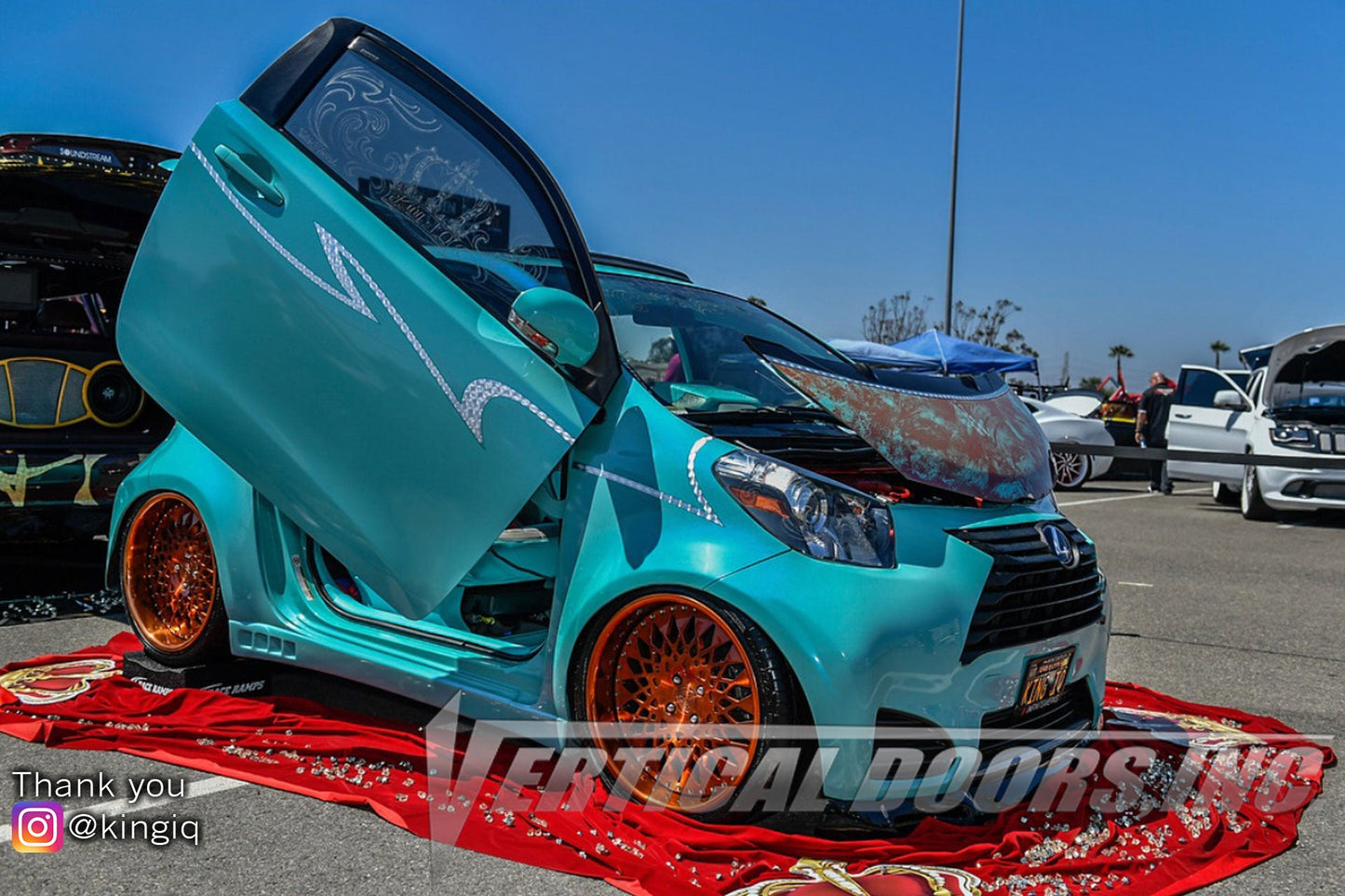 Scion IQ 2008-2015 2DR Vertical Doors