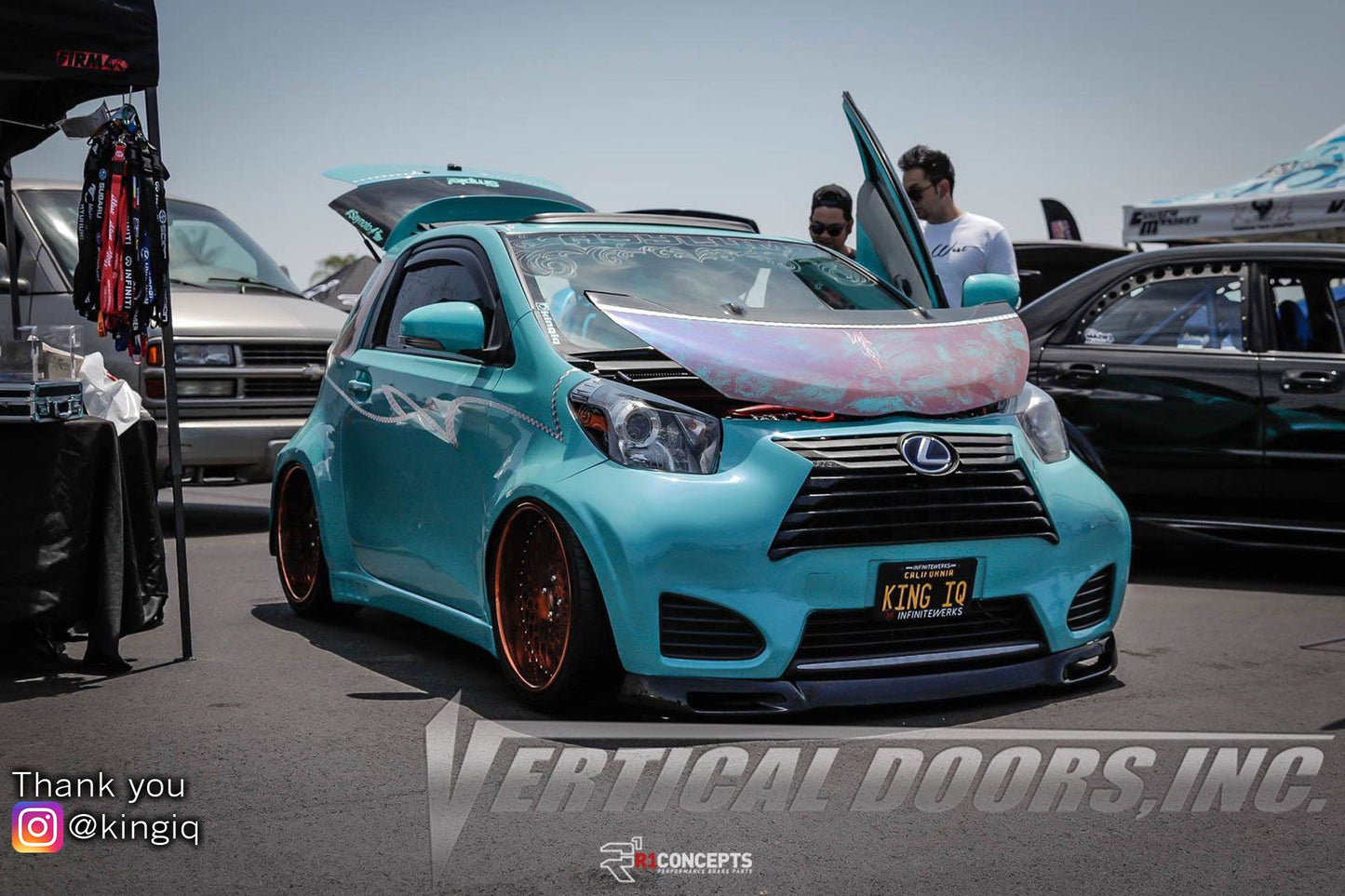Scion IQ 2008-2015 2DR Vertical Doors