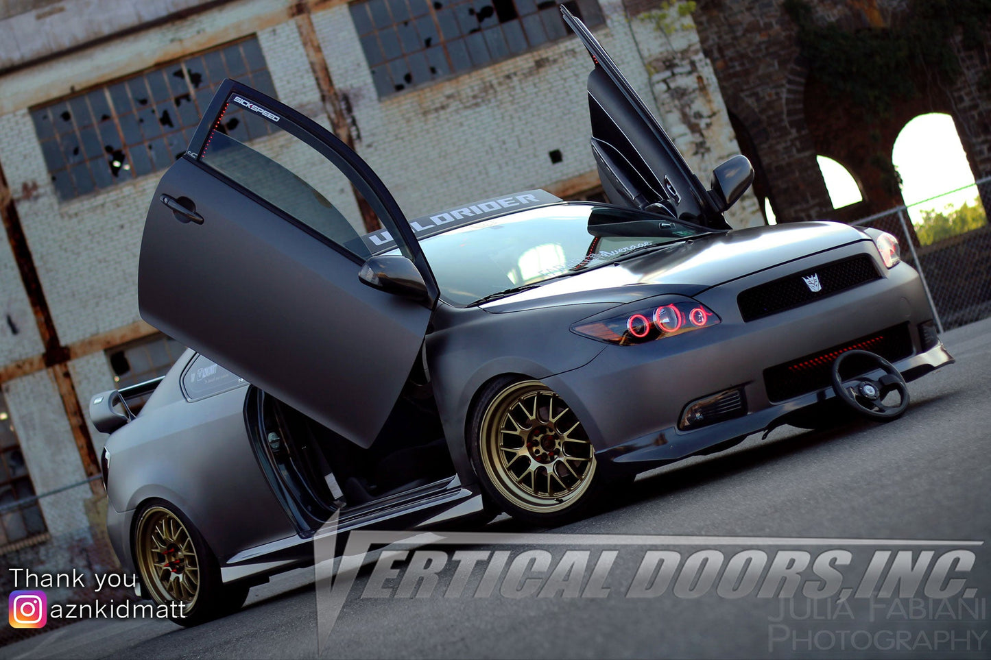 Scion TC 2005-2010 Vertical Doors