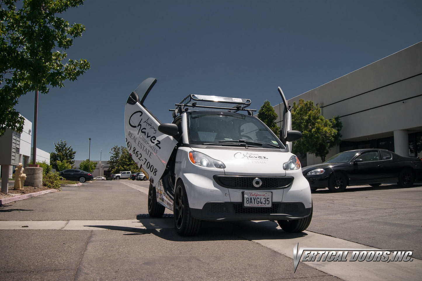 Smart Fortwo 451 2008-2014 Vertical Doors