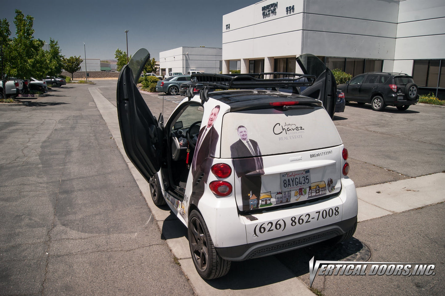 Smart Fortwo 451 2008-2014 Vertical Doors