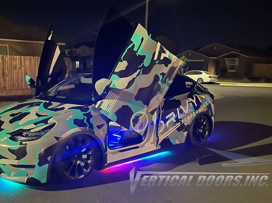 Tesla Model Y 2020-2022 Vertical Doors